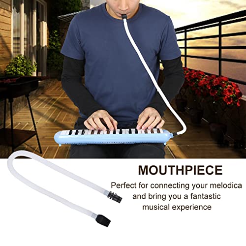 ANKROYU 57 Cm Melodicas-Rohr, Melodica-Mundstückrohr, Langes Flexibles Melodica-Kunststoffrohr Mit Mundstück-Ersatzteilen Für Pianica Melodica