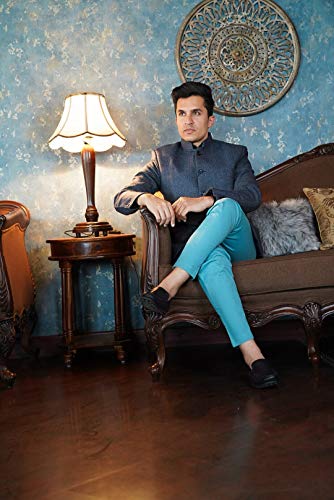 Image of WINTAGE Mens Tweed Wool Bandhgala