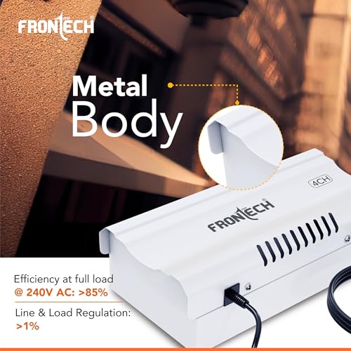 Image of FRONTECH 4 Channel 12V DC Power Supply for CCTV Cameras | Metal Body Surge Protection | Overload & Short Circuit Protection | Universal Input Voltage (PS-0056)