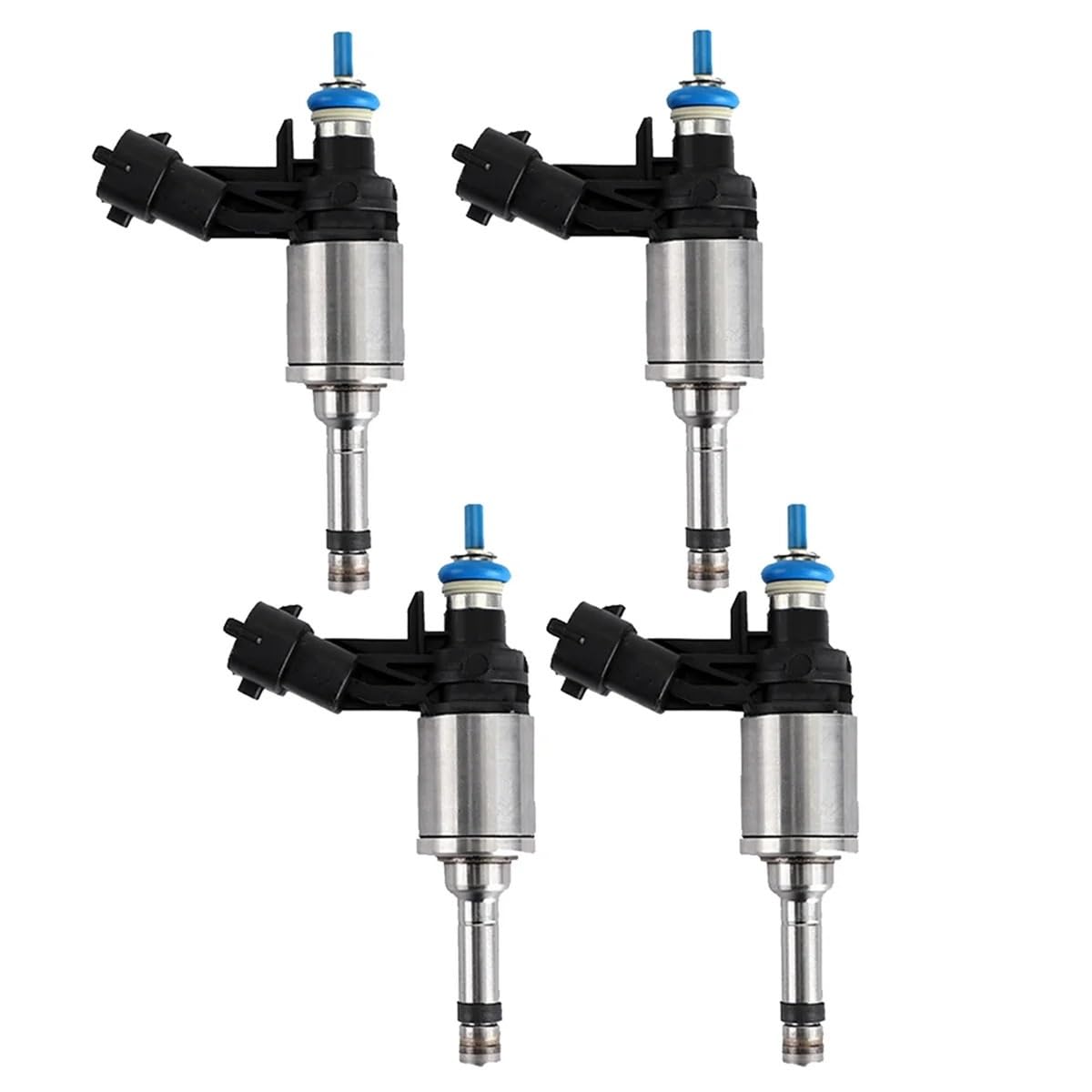 Fuel Injector Nozzle Auto Parts Injectors Compatible for Buick Regal Turbo 2.0L 11-13 Verano 13-16 Chevy HHR Cobalt 0261500112 12636111 4Pcs