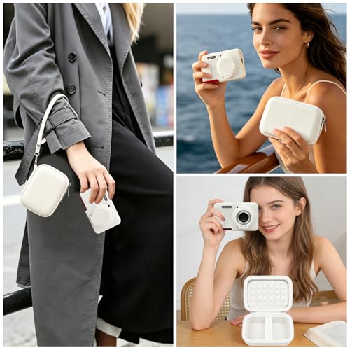 Kit de funda para cámara Kodak Pixpro FZ55 con estuche rígido y cubierta de silicona miniatura 7