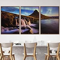3 Piece Framed Canvas Wall Art Dayspring Canvas Prints Home Artwork Decoration for Living Room,Bedroom - 16