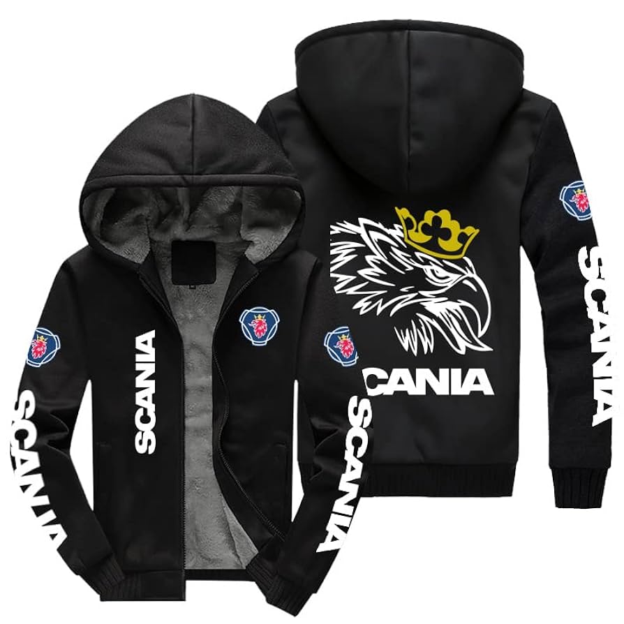 Cappuccio Abbigliamento Scania Scania Abbigliamento Giacca Uomo Con Cappuccio E Stampa Leggera