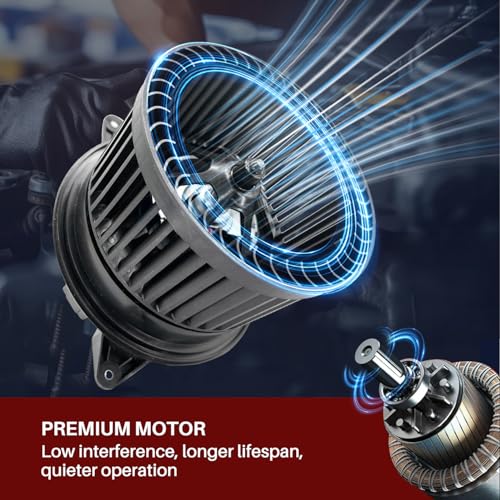 Image of 700105 AC Heater Blower Motor Fan Assembly Fit for Ford Focus 2000-2007, for Ford Transit Connect 2010-2013 YS4Z19805AB
