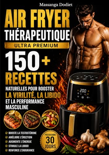 AIR FRYER THÉRAPEUTIQUE ULTRA PREMIUM: RECETTES NATURELLES POUR BOOSTER LA VIRILITÉ, LA LIBIDO ET LA PERFORMANCE MASCULINE (French Edition) image 2