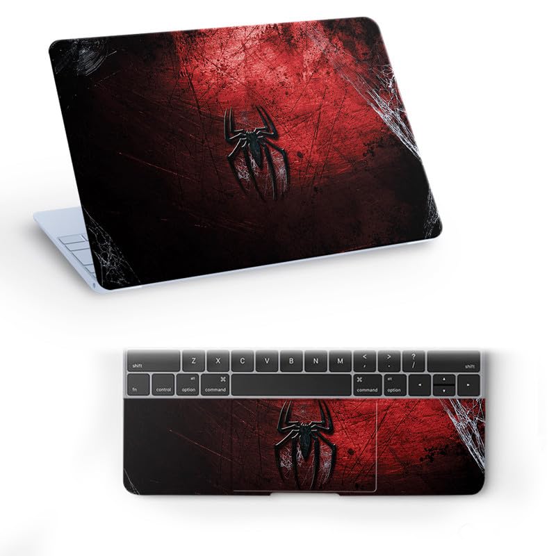 Spiderman Logo Laptop Notebook Vinyl Skin Sticker Cover Art Decal Protector Case for 11.6″ -15.6″ Inch Toshiba Hp Samsung Dell Apple Acer Lenovo Sony ASUS Laptop Notebook