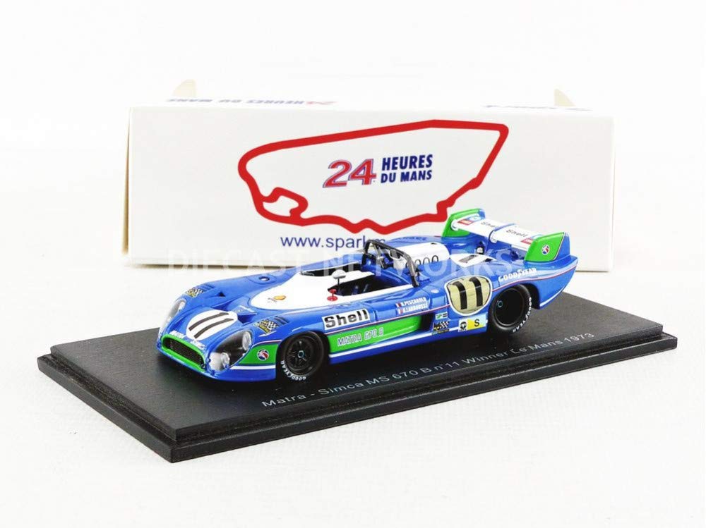 Spark、スパーク1/43　マトラシムカMS670 B Amazon | 【Spark/スパーク】1/43 マトラ シムカ MS670B No.11