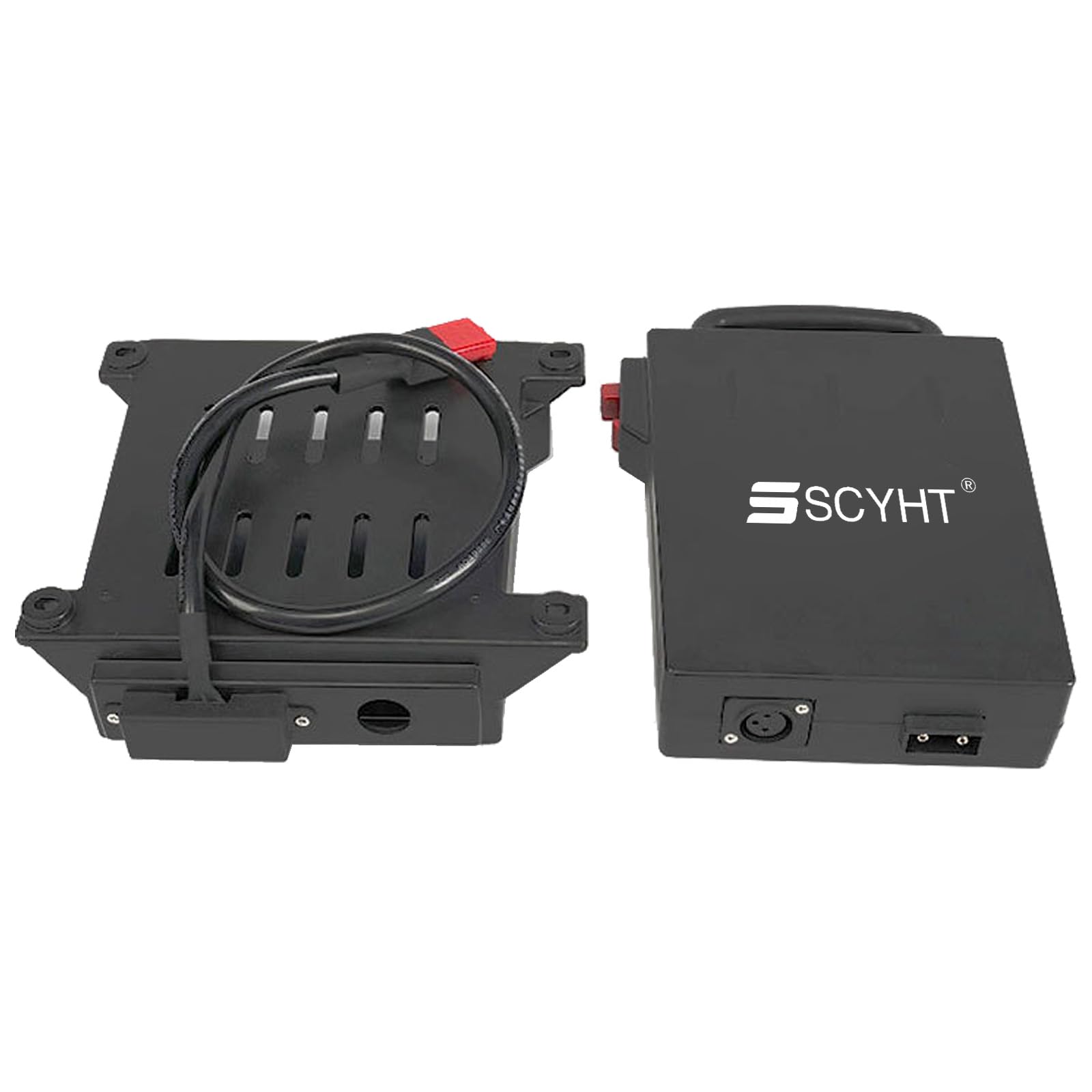 Batería Recargable 24 V 10 Ah Batería de Litio 12 Ah Baterías Iones Litio 24 V Baterías sillas Ruedas con Cargador y Estuche para Motores 200 W a 300 W,24v10ah