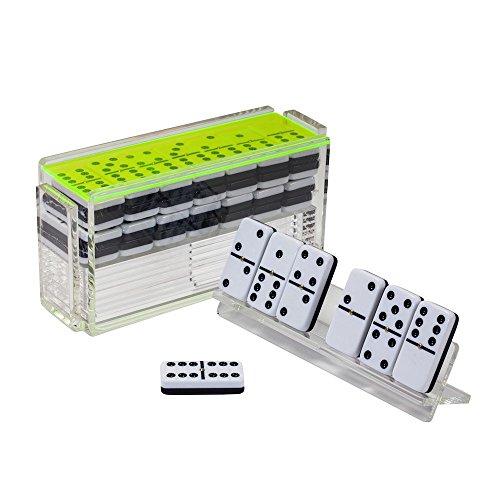 Juego de Domino Doble Seis Jumbo con Bandejas miniatura 2