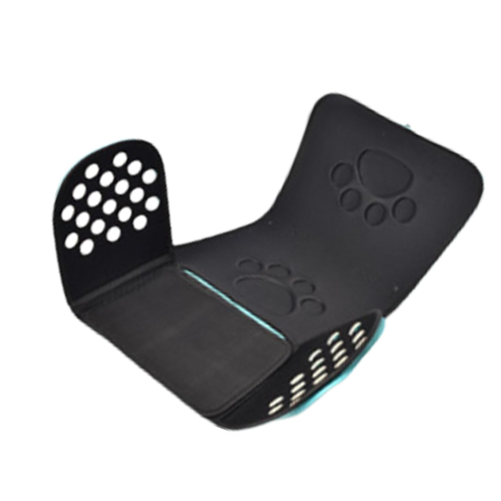 Haofy Transportín para Mascotas EVA, Transpirable, Suave, Transportador de Viaje para Gatos, Perros Pequeños, Bandolera, Portátil, Plegable, con Correa para el Hombro, Gran (L Máximo 7,5 kg)