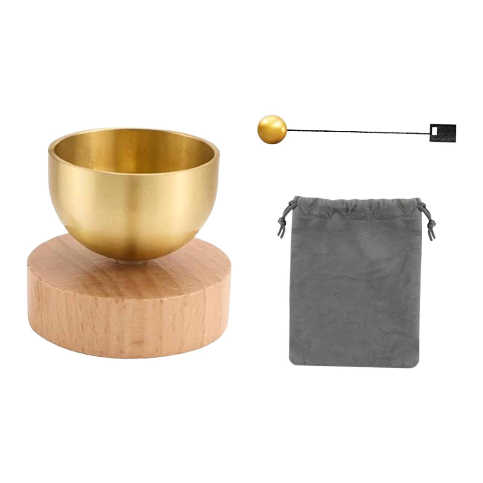 SNAPPSY Mini Singing Bowl Set with Storage Bag Father Day Home
