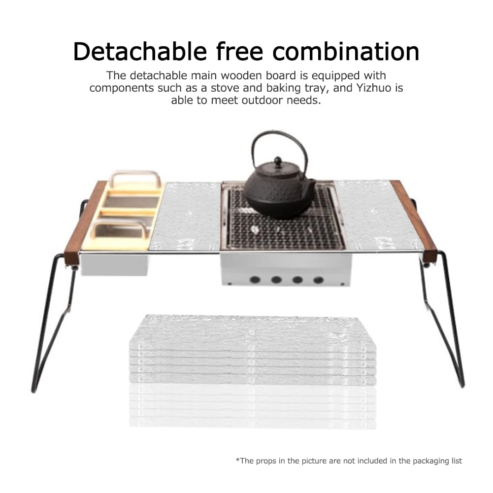 Amazon.co.jp: キャンプテーブルボードアクリル屋外テーブル