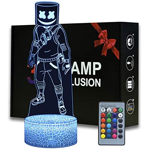 Magiclux 3D Illusion Night Light with Remote Cover