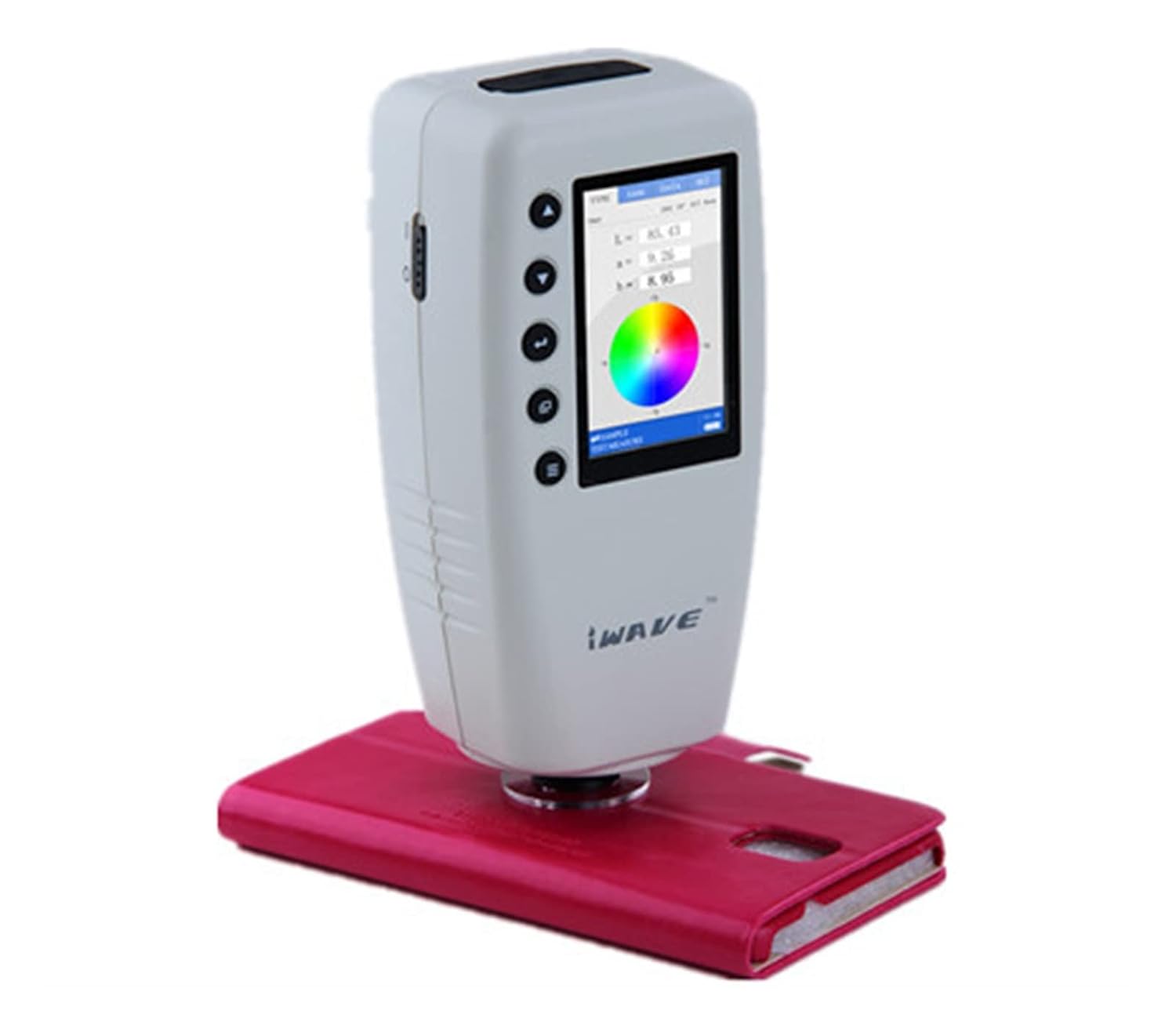 PANDAJOJO Color Analyzer Portable Color Analyzer WR-18 Digital Colorimeter Includes 3 Switchable Calibers Color Difference Meter Tester 4mm 8mm mm High Precision and Stability, 32801372947