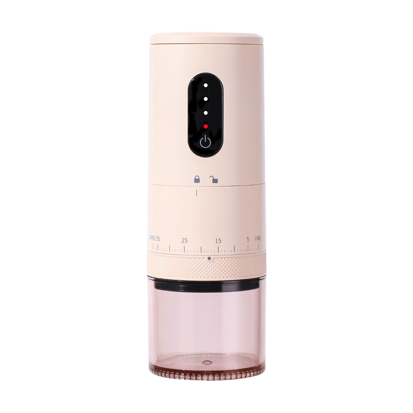 Mekalero Professional Electric Coffee Grinder ABS Texture Rechargeable Coffee Mill Suitable for Espresso Pouring Over Cold Brew Camping Grinder
