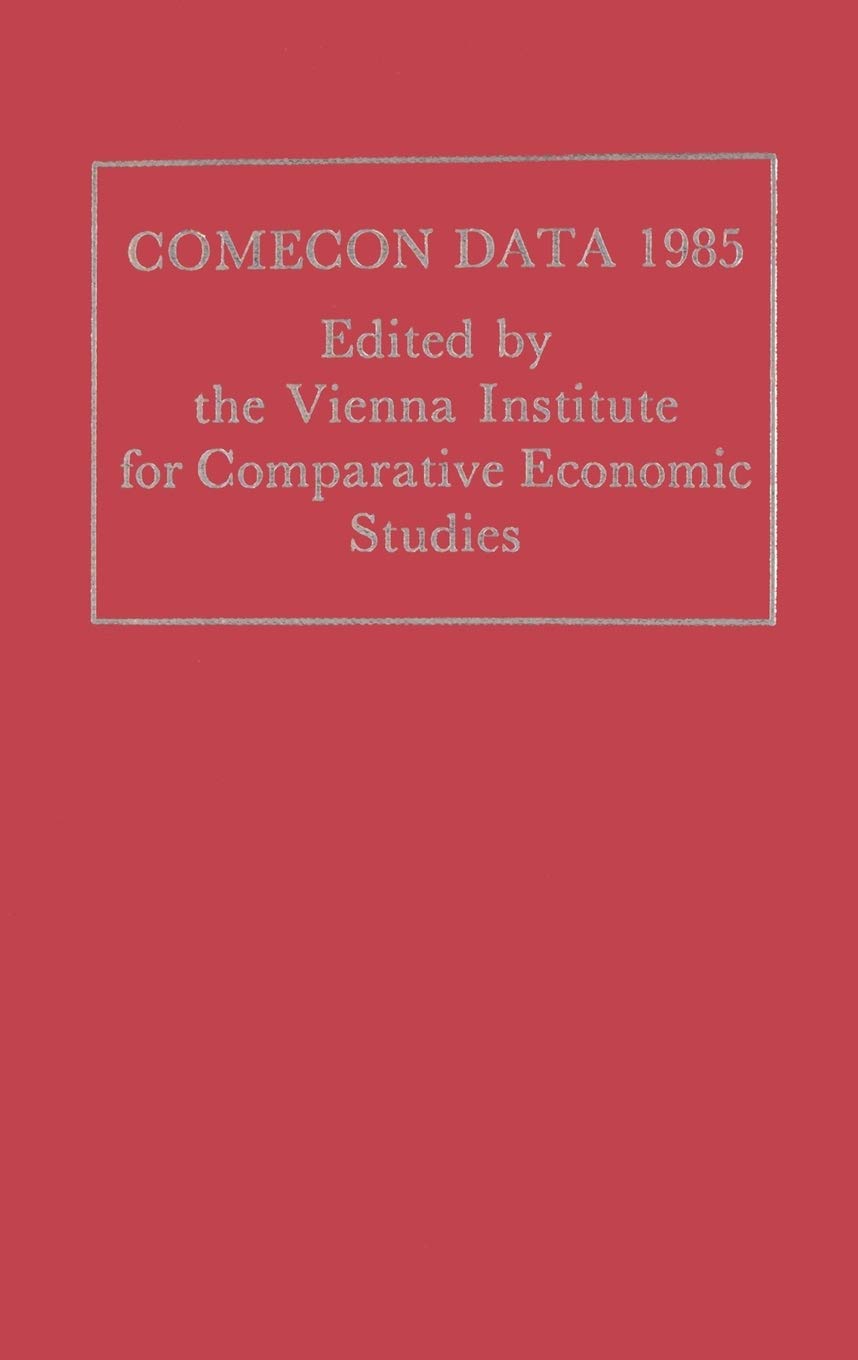Buy Comecon Data 1985 (Vienna Institute for Comparative Economic Studies) — BookShops.in