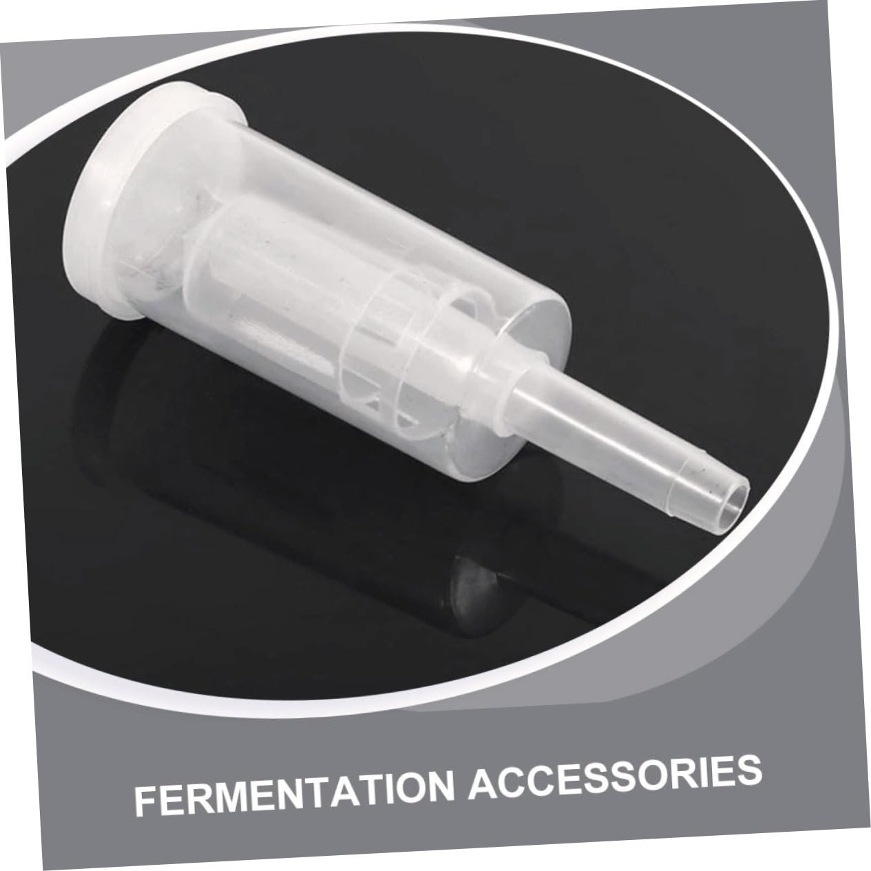 Garneck 3sets Plugs of One-Way Vent Valves for Home Brewing Design for Fermenting Wine Beer for Juice Secondary Fermentation