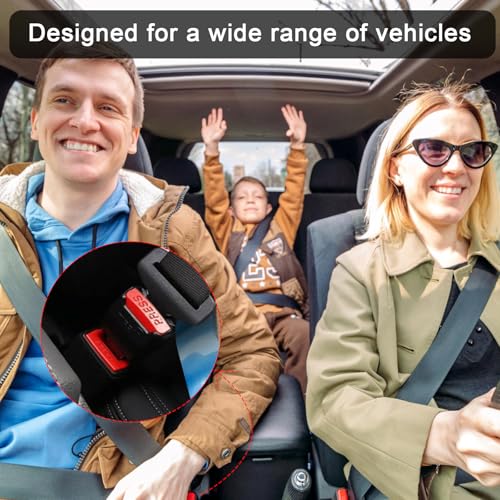 CUTIS Autoadapter, Komfortabel Universal Auto Zubehör Innenraum Befestigungen,Autozubehör Innenraum,Zubehör für Autositze Einfache Montage, für Meisten Modelle, 1 Stück (36cm/14.17 in) Schwarz