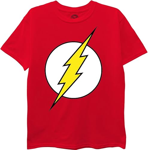 Miniatura 4 de DC Comics Paquete de 3 camisetas con logotipo de Batman y Superman, The Flash para niños