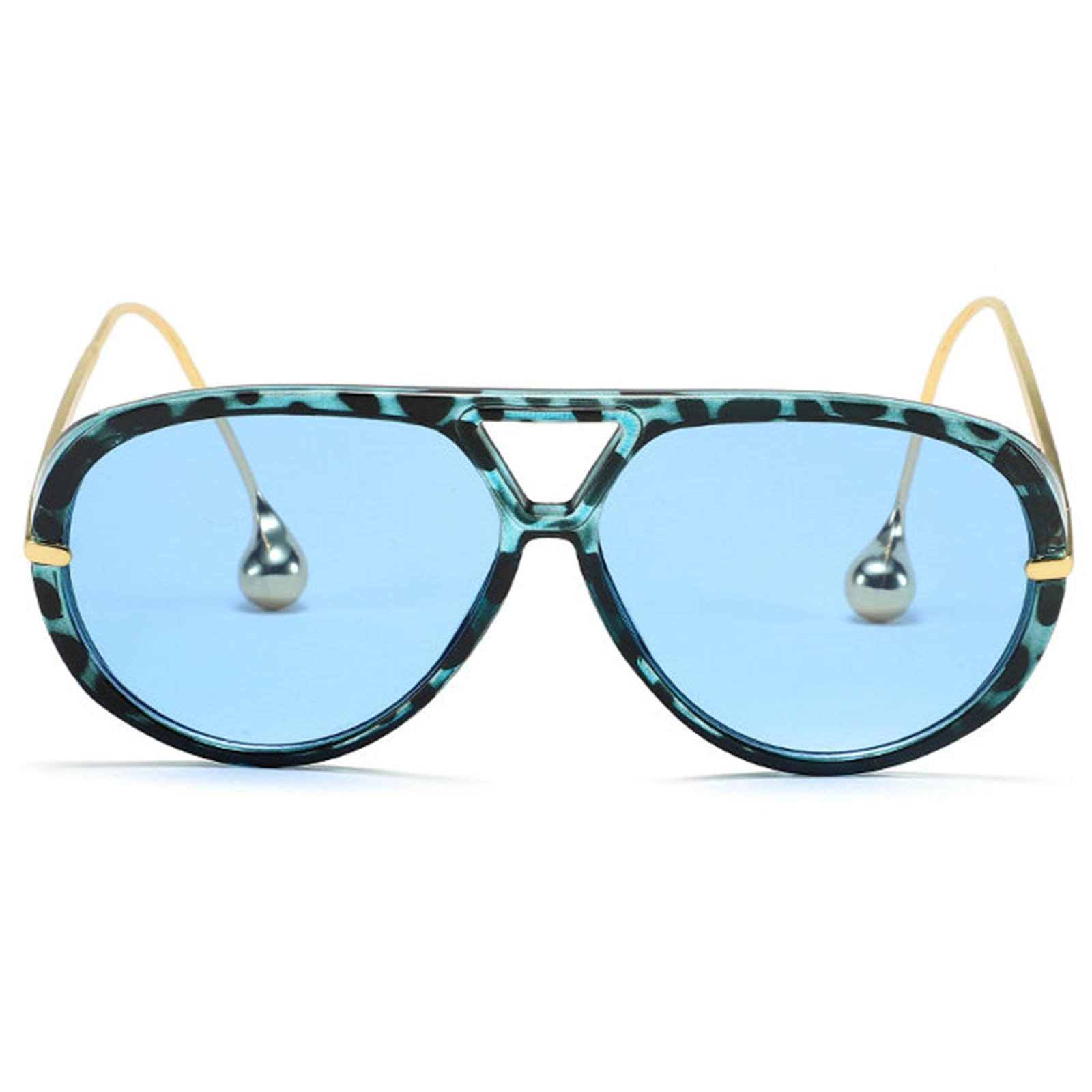willochra Vintage Oversized Pilot Shield Sunglasses Women Luxury Trendy Sun Glasses For Ladies Big Frame Eyewear