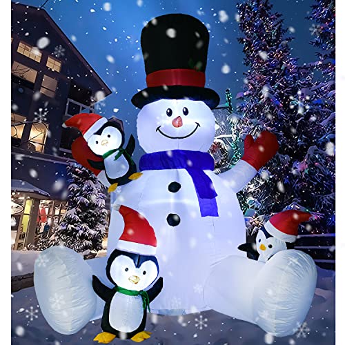 Décoration de cour gonflable Noël avec LED intégrées Lvydec B12 - 8