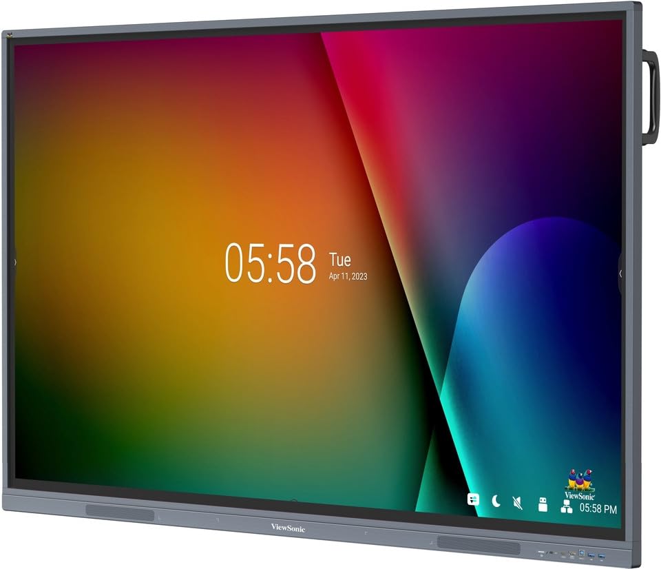 Amazon.com: ViewSonic 65 40 Multi touch, 7H, 3840x2160, 400nits