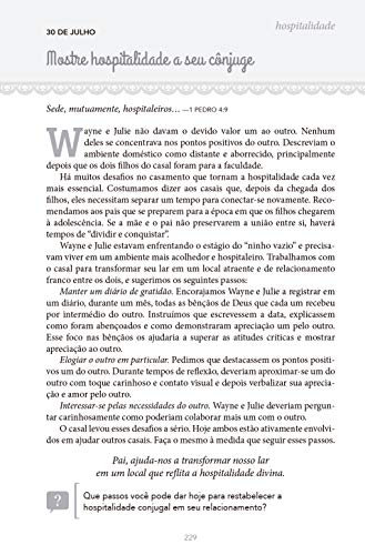Um ano Devocional para Casais: 365 meditações para solidificar seu relacionamento conjugal