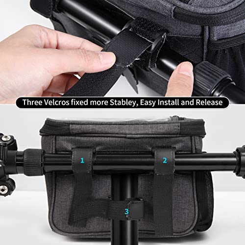 JXLHZLF Large Handlebar Front Pouch