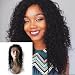 Enoya Hair 360 Lace Frontal Wigs 180% Denisty Human Hair Wigs for Black Women Curly Brazilian Virgin Hair Pre Plucked 360 Lace Wigs with Baby Hair (10")