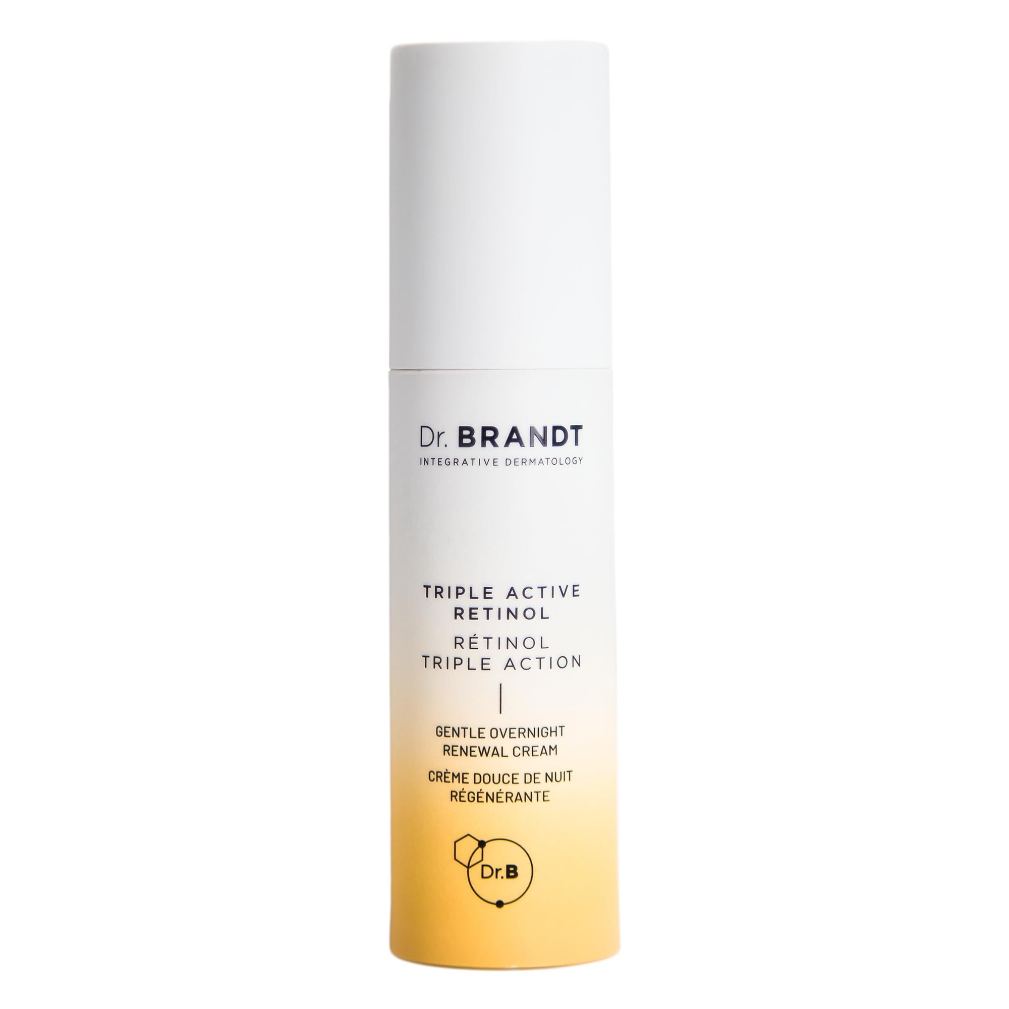 Bright This Way Triple Active Retinol del Dr. Brandt - Crema Renovadora Suave Para la Noche - Reduce Las Arrugas y La Decoloración, Ilumina e Hidrata - 30 ml