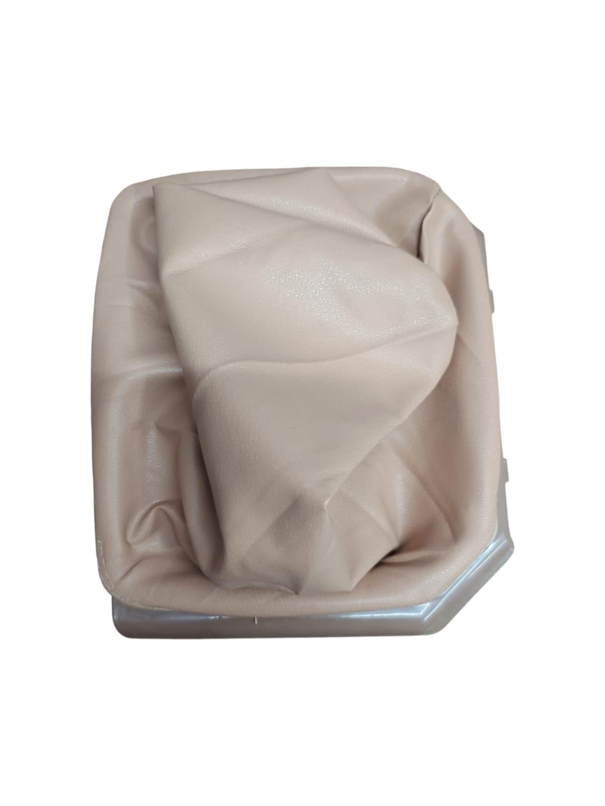 Auto-Ex Gear Shift Lever Cover Boot Pu Leather Compatible/Replacement for Bolero SLX/SLE (Beige)