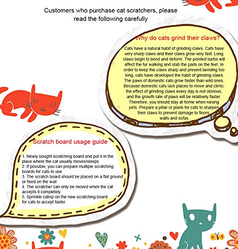 Ajeerd – Cama de descanso para gatos e arranhador 2 em 1 com arco curvado para gatos e ninho de gato