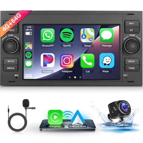 4G+64GB Android Autoradio für Ford Focus Fiesta S-Max Mondeo Galaxy Fusion