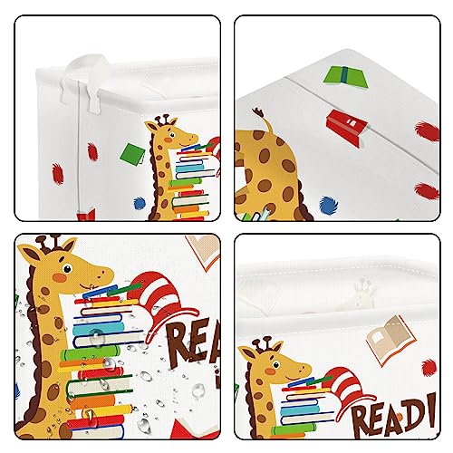 Image of Clastyle Large Reading Corner School Classroom Book Basket Toy Nursery Bin