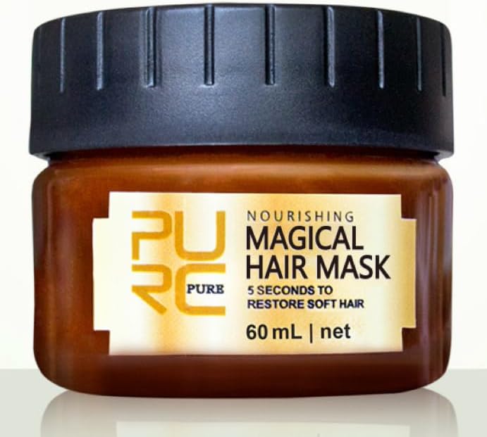 Keratin Hair Treatment-Natural Keratin Hair Mask-Hair Masks For Dry Damaged Hair,Deep Conditioning Hair Treatment For Dry Scalp & Hair,Nourishing,Smoothing-Deep Conditioner 60ml