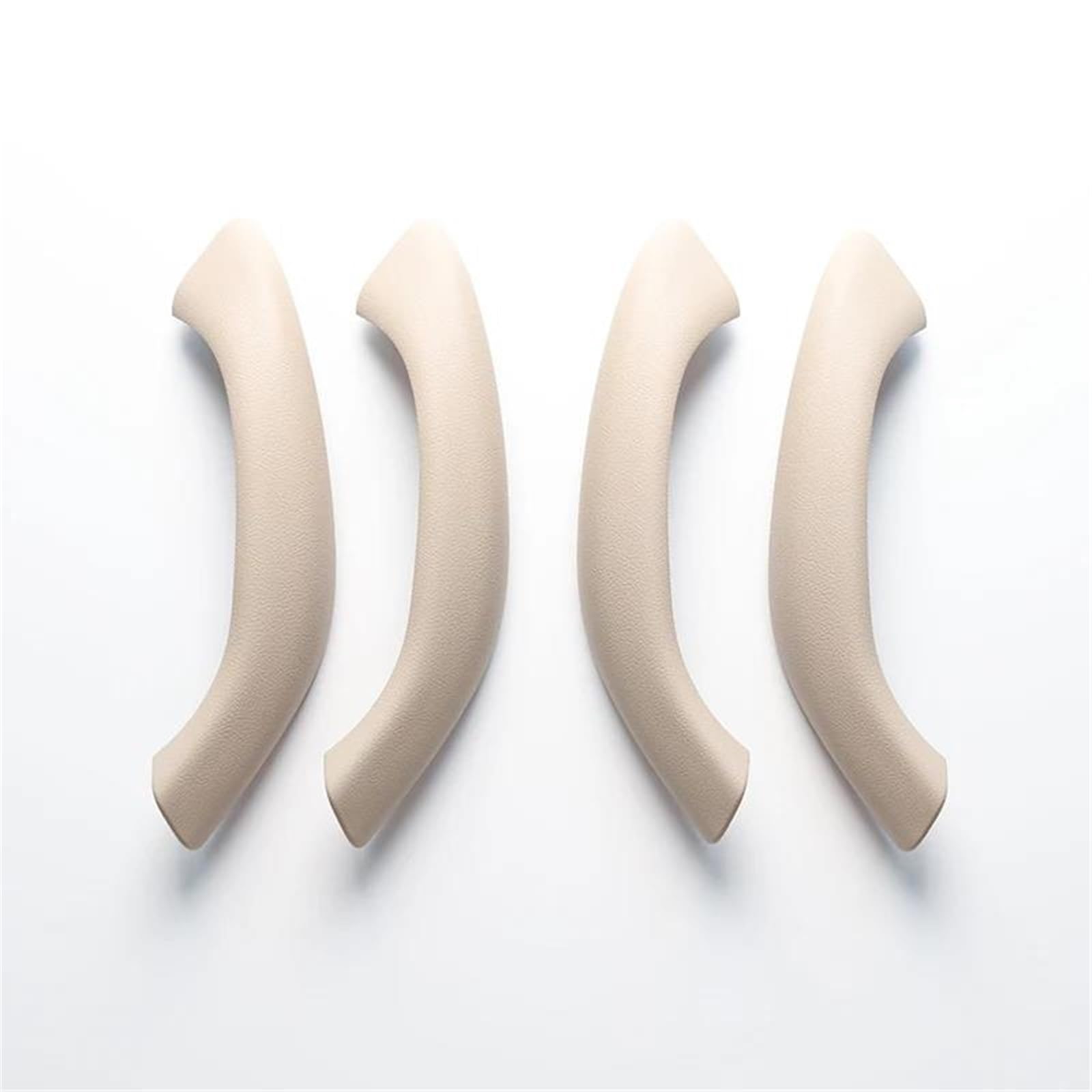 LVXVMOZEOK Interior Door Handle Armrest for X1 for X2 for F48 for F49 for F39 Interior Door Handle Cover Panel Trims Inner Armrest Pull Car Accessories(4pcs-Oyster White)