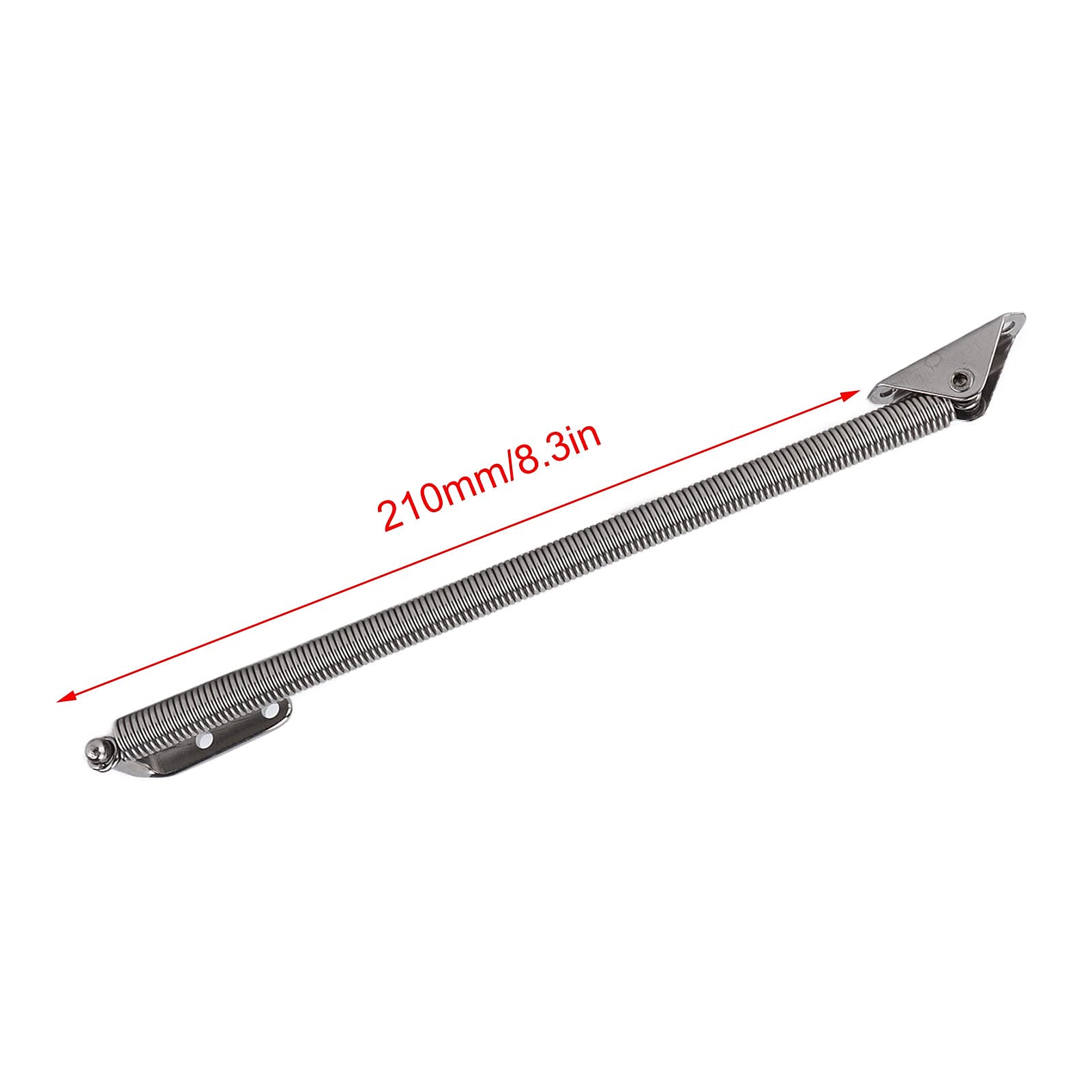 8,3 Pollici/210mm Puntali a Gas Molla di Sostegno del Coperchio del Boccaporto del Regolatore Supporto Barca in Acciaio Inox Primavera di Supporto della Porta della Cabina del Portello
