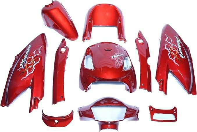 Pleasure Old Model Full Body Kit(Red Colour)