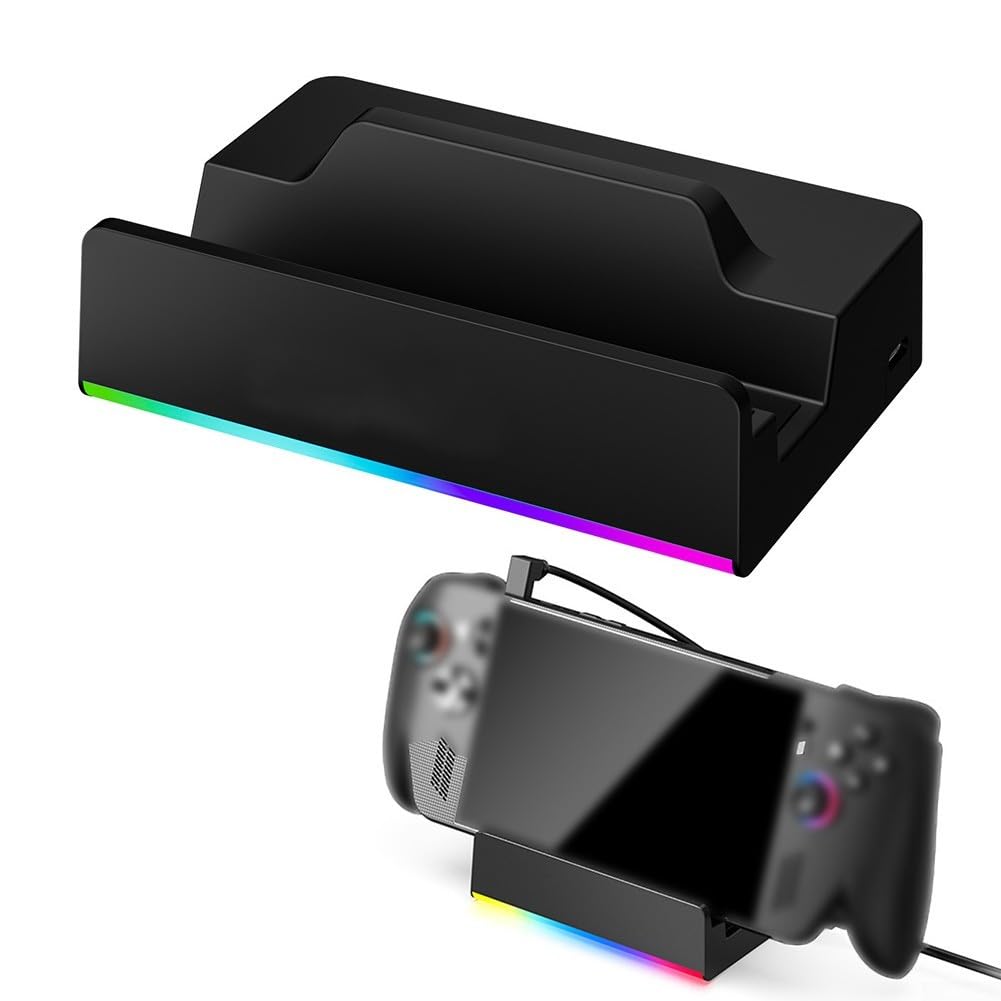 Docking Station ForAlly X Steam Deck, compatibile con forXBOX Console Expansion Dock Hub USB per PC da gioco portatile