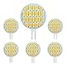 Bombilla LED G4 3W, AC 12-24V, 300LM Blanco Cálido 3000K, No Regulable, Equivalente a Bombilla Halógena 30W, 12x5730SMD, Bombilla G4 para Iluminación de Armarios, Iluminación Empotrada, paquete de 6