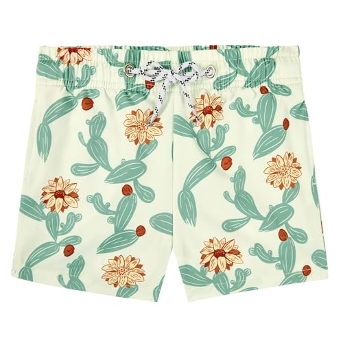 Image of Durio Boys' Swim Trunks - Quick Dry Board Shorts with Stretchy Fabric