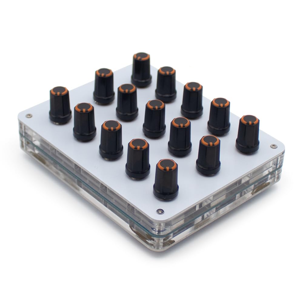 Amazon | Jieoto 15連可変ノブ MIDI CCコントローラー DAW