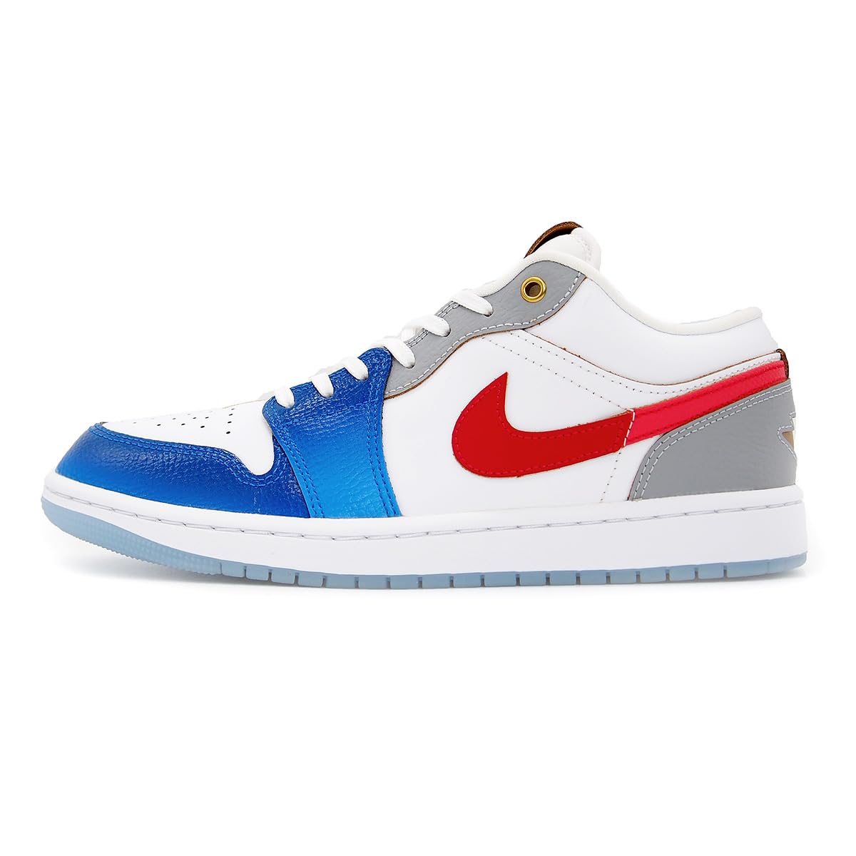 Amazon | [ナイキ] AIR JORDAN 1 LOW SE WHITE/GAME ROYAL/ICE BLUE 