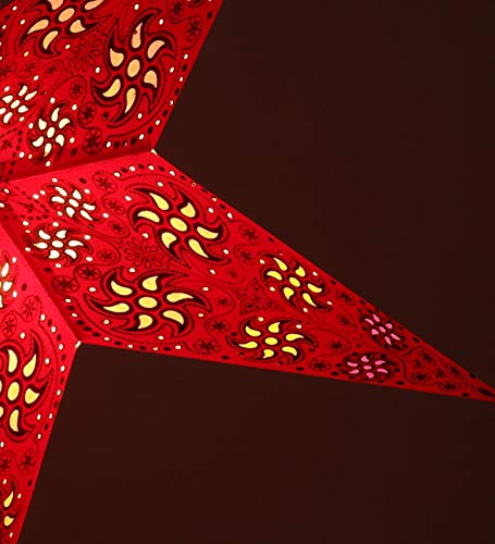 GURU SHOP Pieghevole Avvento Stella di Carta