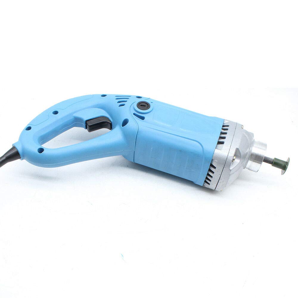 1300W Manuel Vibrateur de Béton Bouteille Vibrante Bouteille Vibrant Electrique Vibrant Portable Professionnel Compacteur de Béton Industriel Longueur du Vibrateur 1.5M