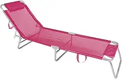 Mor - Cadeira Espreguiçadeira em Alumínio Rosa