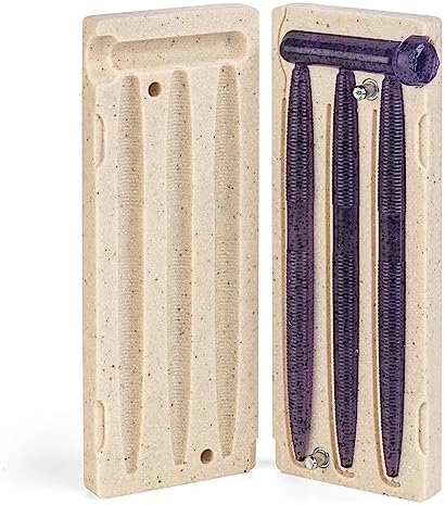 Smedioks Premium Soft Plastiс Mold Lure Making Injection Molds Fishing Lures 3 Cavity Yama Senko 5