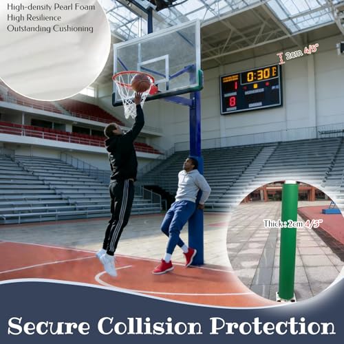 Coussin de poteau de basket-ball en polyuréthane résistant aux intempéries