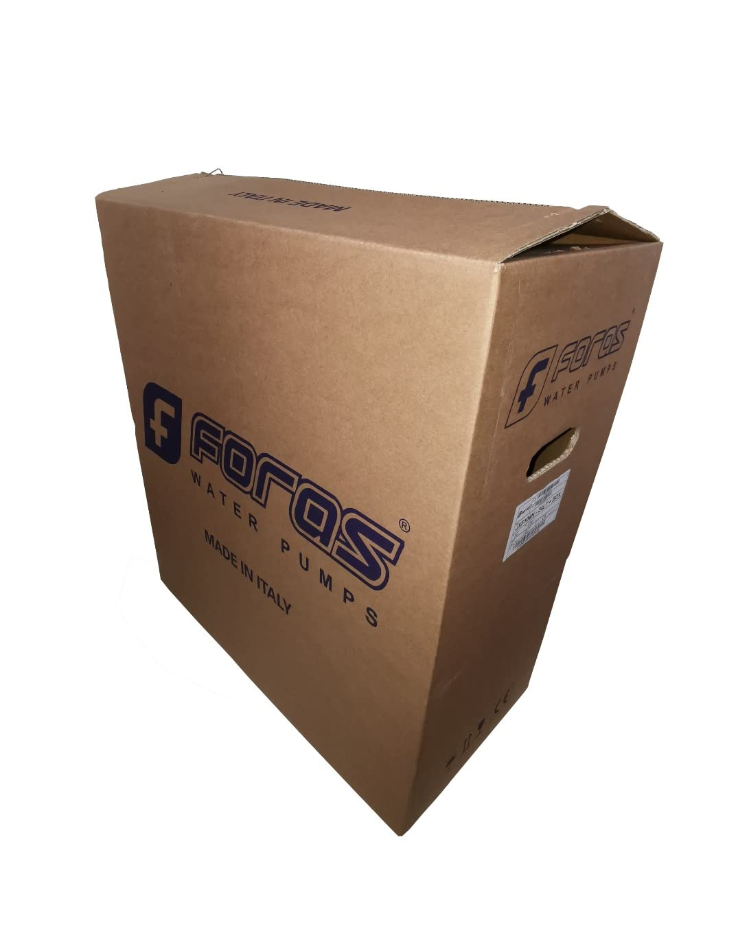 FORAS Hauswasserwerk JXF106N - Bomba centrífuga eléctrica autoaspirante, fabricada en Italia, funcionamiento continuo, 230 V, 0,74 kW, caudal de 63 l/min, presión de 48 m, automática, depósito de 24 L