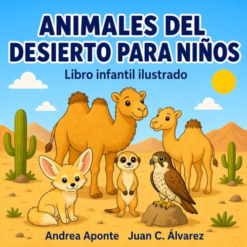 Imagen de Animales del desierto para niños: Libro Infantil ilustrado